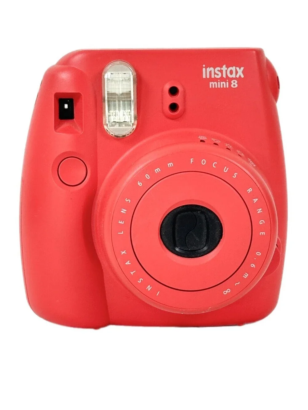 Fujifilm Instax Mini 8 Instant Film Camera Red Retro Point & Shoot Tested